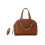 Bolso de mano XTI 184362 en camel para mujer