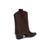 Botas western Carmela 161961 en marrón para mujer