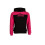 Sudadera con capucha Joma 500801 Park en negro y fucsia para niña