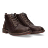 Botines con cordones Etika PILSEN 70906 en marrón para hombre