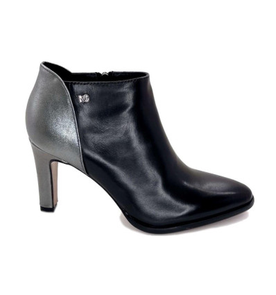 Botines de tacón Regarde le Ciel Buffy 03 en negro para mujer