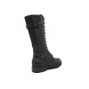 Botas altas militares Regarde le Ciel Roxana 10 en negro para mujer