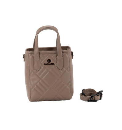 Mini bolso Cacharel CQ232103 en taupe