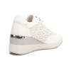 Zapatillas deportivas con cuña XTI 143776 en blanco