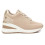 Zapatillas deportivas con cuña XTI 143721 en beige para mujer