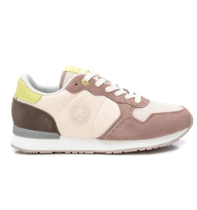 Zapatillas deportivas XTI 143608 en beige para mujer