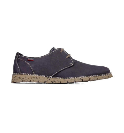 Zapatos con cordones Callaghan 84702 Abiatar en azul para hombre