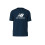 Camiseta manga corta New Balance Seslcottee MT41502 en azul para hombre