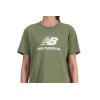 Camiseta manga corta New Balance Sport Essential Logo Wt41502 en verde