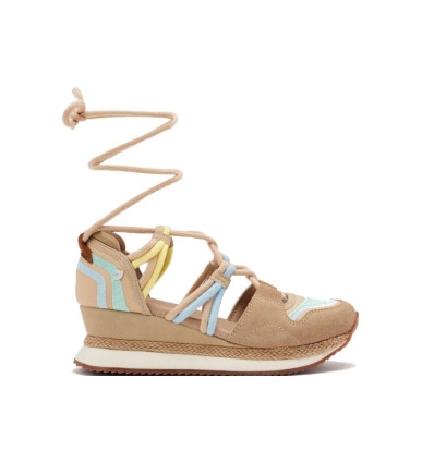 Sandalias deportivas Gioseppo BRIDPORT 74289 en beige para mujer