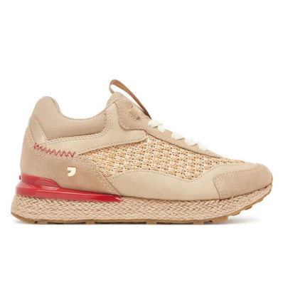 Zapatillas deportivas Gioseppo HARDING 71070 en beige para mujer