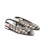 Bailarinas trenzadas Gioseppo COLBY 75464 en negro para mujer