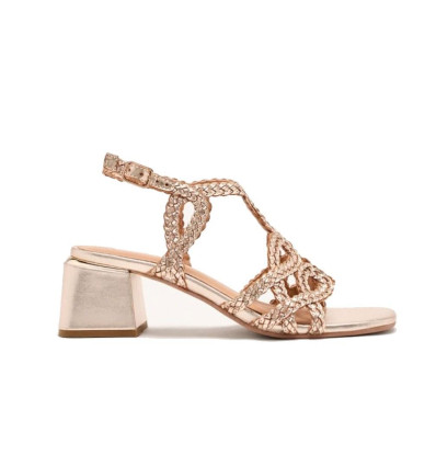 Sandalias Gioseppo CRESCENT 75451 en platino para mujer