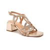 Sandalias Gioseppo CRESCENT 75451 en platino para mujer