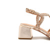 Sandalias Gioseppo CRESCENT 75451 en platino para mujer
