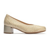 Zapatos de salón Pitillos 10460 en dorado para mujer