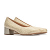 Zapatos de salón Pitillos 10460 en dorado para mujer