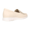 Mocasín Pitillos 20102 en crema para mujer