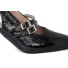 Zapatos de tacón Pitillos 10527 en negro para mujer