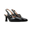Zapatos de tacón Pitillos 10527 en negro para mujer