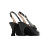 Zapatos de tacón Pitillos 10527 en negro para mujer