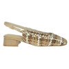 Bailarinas destalonadas Carmela 162185 en beige