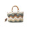 Bolso de rafia Carmela 186159 en aqua para mujer