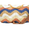 Bolso de rafia Carmela 186159 en coral para mujer
