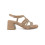 Sandalias con tacón cuadrado Alma en Pena V2550940 en sand para mujer