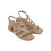 Sandalias con tacón cuadrado Alma en Pena V2550940 en sand para mujer