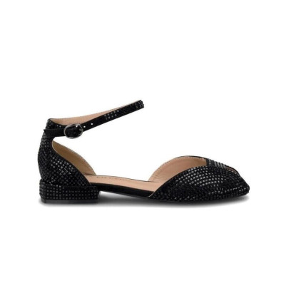 Bailarinas abiertas Alma en pena V2550401 en negro para mujer