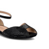Bailarinas abiertas Alma en pena V2550401 en negro para mujer