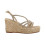 Sandalias con cuña Alma en Pena V2551274 en sand para mujer