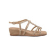 Sandalias con cuña baja Alma en Pena V2551770 en sand para mujer