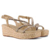 Sandalias con cuña Alma en Pena V2551455 en sand para mujer