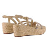 Sandalias con cuña Alma en Pena V2551455 en sand para mujer