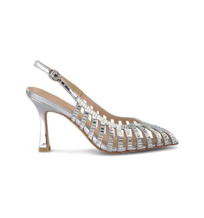 Zapatos de fiesta Alma en Pena V250622 en plata para mujer