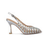 Zapatos de fiesta Alma en Pena V250622 en plata para mujer