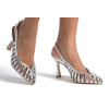 Zapatos de fiesta Alma en Pena V250622 en plata para mujer