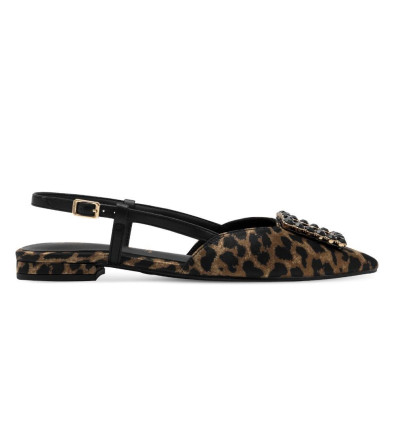 Bailarinas destalonadas Tamaris 1-29403-42-360 en leopardo para mujer