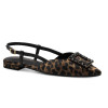 Bailarinas destalonadas Tamaris 1-29403-42-360 en leopardo para mujer