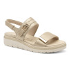 Sandalias con cuña Tamaris 1-28264-44-179 en oro para mujer