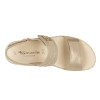 Sandalias con cuña Tamaris 1-28264-44-179 en oro para mujer