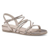 Sandalias planas de fiesta Tamaris 1-28103-42-933 en oro para mujer
