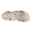 Sandalias planas de fiesta Tamaris 1-28103-42-933 en oro para mujer