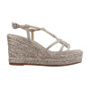 Sandalias con cuña Alma en pena V2551273 en taupe para mujer