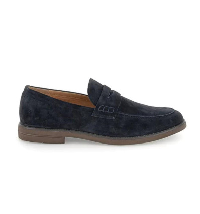 Mocasines Stonefly 220797 CALVIN 9 VELOUR en azul para hombre