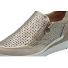 Zapatillas deportivas Stonefly  CREAM 50 LAMINATED en oro para mujer