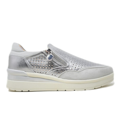 Zapatillas deportivas Stonefly  CREAM 50 LAMINATED en gris para mujer