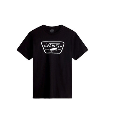 Camiseta de manga corta Vans Full Patch Hombre Vans en negro VN000QN8Y28